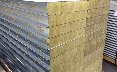 瓦楞巖棉夾芯板